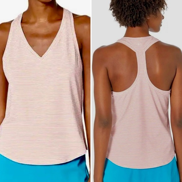 SOUTHERN TIDE Cherise Active T-Back Performance Tank in Citrus Punch Sz Large - Picture 1 of 13
